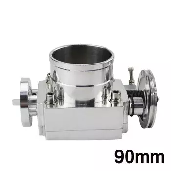 WLR - NEW 65 мм 70 мм 80 мм 90 мм дроссельная заслонки производительности всасывающий коллектор алюминиевая заготовка с высоким потоком