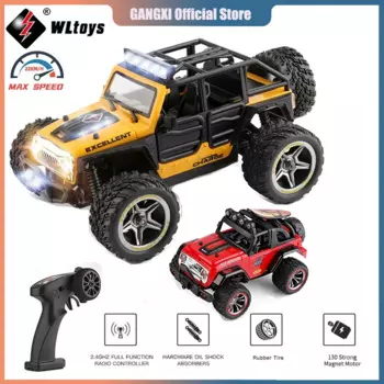 Wltoys 322221 2,4G мини радиоуправляемый автомобиль 2WD модель внедорожника с легким пультом дистанционного управления механический грузовик детская игрушка для RC