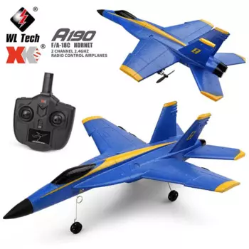 Wltoys XKS A190 2,4G радиоуправляемый самолет летающий самолет 2CH EPP вспененная версия искусственный самолет с дистанционным управлением модели игрушек