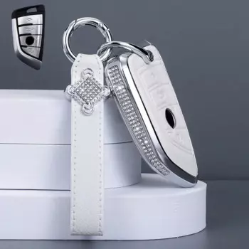 Женский чехол для автомобильного ключа, чехол для BMW 2 3 5 7 серии X1 X3 X5 X6 F45 F46 G20 G30 G32 G11 G12 F48 G01 F15 F85 F16