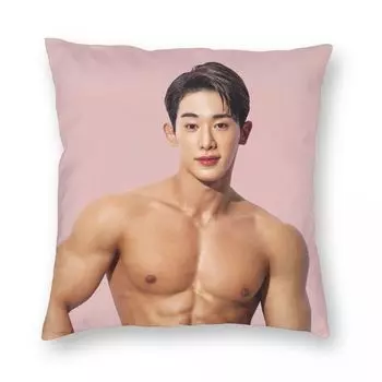 Wonho декоративная наволочка из полиэстера и хлопка