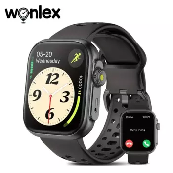 Wonlex GPS Смарт-часы Ultra HD AMOLED дисплей Hi-Fi Bluetooth телефонные звонки 3 ATM водонепроницаемые спортивные Смарт-часы для мужчин S6G