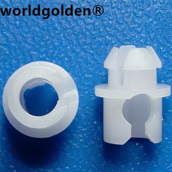 Worldgolden, 100 шт., зажимы для соединения стержня дверного замка для VW GOLF, внутренняя защелка, ремонт 171837199 171837199A 0009880569