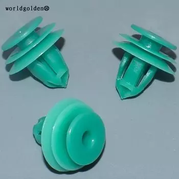 worldgolden 10 шт. авто пластиковые крепления зажим для дверной панели для HONDA # 91560-SZW-003