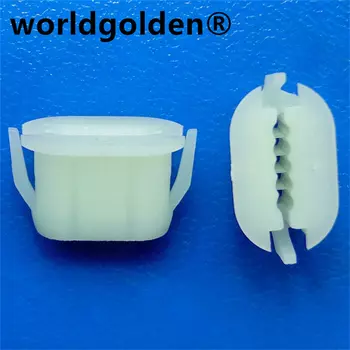 worldgolden, 10 шт., автозастежки, накладка на багажник для Renault peugeot citroen 7703081233