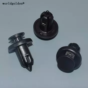 worldgolden 10 шт. автозастежки переднее и заднее крыло фиксатор нажимного типа для Honda # 91506-S9A-003(91506S9A003)