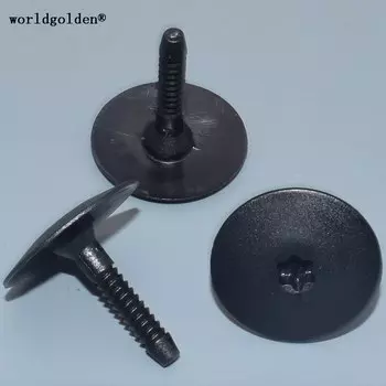 worldgolden 10 шт. пластиковый зажим боковая нижняя крышка рокерная панель зажим для крыла для BMW # 07147296886
