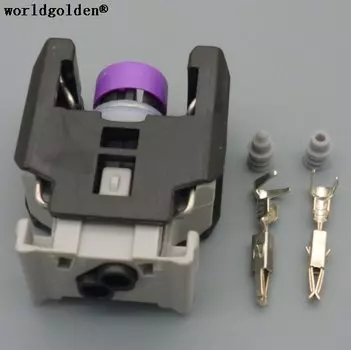 Worldgolden 2p 1,5 мм автоматический дизельный двигатель Common Rail H5H6 разъем форсунки 13816706