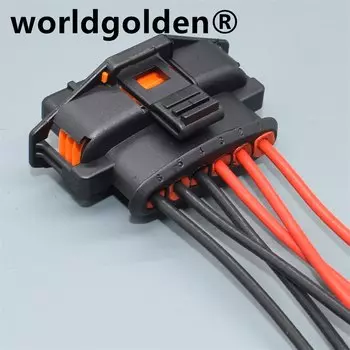 Worldgolden 6-контактный 1928403740 Автоматическая розетка дизельного топлива Common Rail, вилка педали акселератора для Hyhundai KIA Smart 1 928 403 740