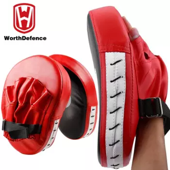 Worthdefence, 1/2 шт., перчатки для кикбоксинга, груша для удара, мишени, мужская сумка для MMA, ПУ, карате, Муай Тай, свободная борьба, Санда, тренировочная одежда для мужчин