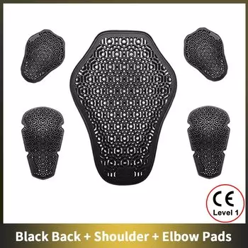 WOSAWE CE Сертифицированная Мотоциклетная Броня Универсальная Противоударная Защитная Вставка Для Спины Для Защиты Позвоночни...