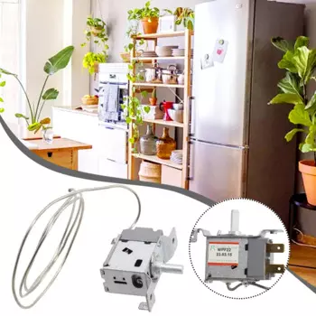 WPF22 Фирменная Новинка, аксессуары для термостата для холодильника, 60 г, 220 В-250 В, 2 контакта, сменные аксессуары для термостата, кухонная фурнитура