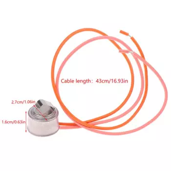 WR50X10068 термостат для размораживания холодильника подходит для General Electric Hotpoint AP3884317 WR50X10054 1170024 аксессуары