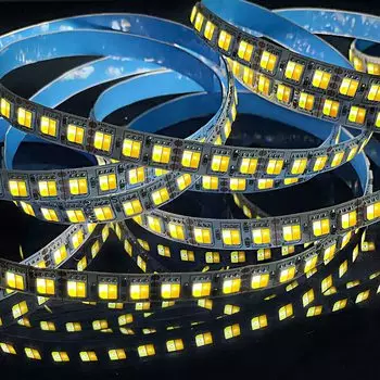 WRMIHU двухцветная светодиодная лента 5050 60/120 LEDs/m 12/24В