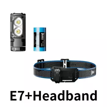 WUBEN E7 налобный фонарь черный 1800 люмен