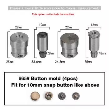 WUTA Ручной пресс для установки кнопок