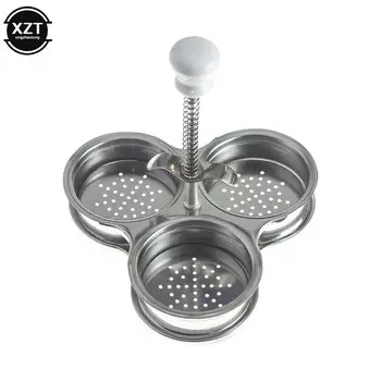 WYMECT Яйцеварка из нержавеющей стали 3 ячейки