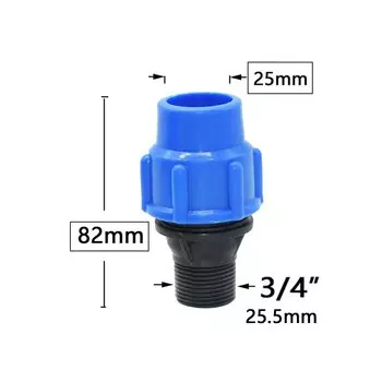 WYZXM разветвитель для полива из пластика, 2 шт.