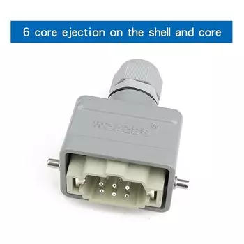 WZAZDQ HDC-HE-006 разъем HE-06 16А