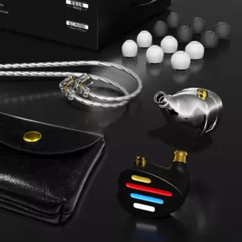 X12 Новый флагманский динамический драйвер IEMS 10 мм + 5BA HIFI наушники-вкладыши-мониторы гибридные наушники регулируемые со съемным кабелем