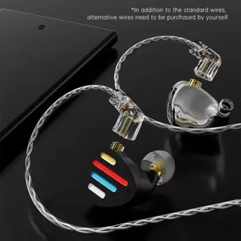 X12 Новый флагманский динамический драйвер IEMS 10 мм + 5BA HIFI наушники-вкладыши-мониторы гибридные наушники регулируемые со съемным кабелем