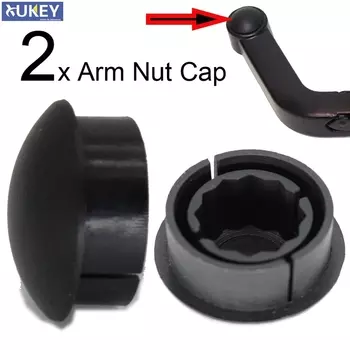 x2 Зажимы для гайки рычага стеклоочистителя переднего и заднего стекла, антикоррозийная крышка для Land Rover Discovery 3 и 4 LR3 LR4 Range Rover Sport L320