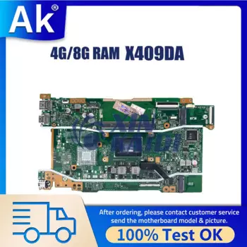 X509DA Материнская плата для ноутбука X509DAP X409DL X509DL X409DA M409D M509D D409D D509D Y5200D FL8700DA X409DJ Материнская плата 3050U R3