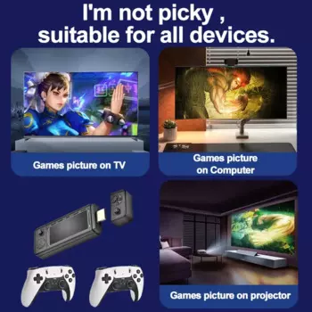 X9 X9 Pro Ретро 4K 3D Game Stick TV HD Игровая консоль 905X3 Чип 256G 42000 Игры для PS1/PSP/SFC/N64 Двойной контроллер 2,4G