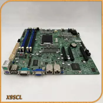 X9SCL Односторонняя серверная материнская плата UATX LGA 1155, Intel C202 Xeon E3-1200 v2, серия 2/3rd Gen Core i3 DDR3 PCI-E3.0