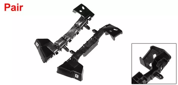 X Autohaux пара левый правый боковой передний бампер кронштейн No.84229330/84229332 для Chevrolet Cruze 2016 2017 2018 2019