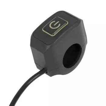 X Autohaux пластиковая кнопка переключения света на руль мотоцикла с индикасветильник льный автоматический переключатель для скутера, внедорожника, квадроцикла