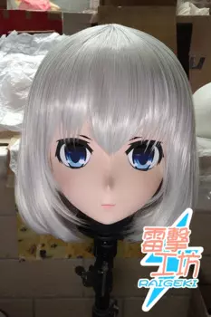 (X-KM139) Качественная женская/Девушка ручной работы из смолы японский мультяшный персонаж Animego Косплей Маска кигуруми трансвестит