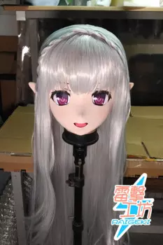 (X-KM143) Качественная женская/Девушка ручной работы из смолы японский мультяшный персонаж Animego Косплей Маска кигуруми трансвестит