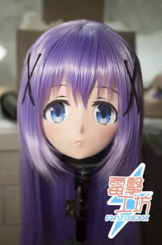 (X-KM155) Качественная женская/Девушка ручной работы из смолы японский мультяшный персонаж Animego Косплей Маска кигуруми трансвестит