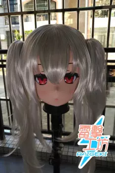 (X-KM157) Качественная женская/Девушка ручной работы из смолы японский мультяшный персонаж Animego Косплей Маска кигуруми трансвестит