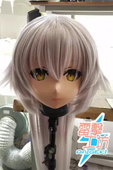 (X-KM158) Качественная женская/Девушка ручной работы из смолы японский мультяшный персонаж Animego Косплей Маска кигуруми трансвестит