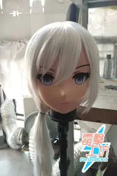 (X-KM162) Качественная женская/Девушка ручной работы из смолы японский мультяшный персонаж Animego Косплей Маска кигуруми трансвестит