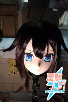 (X-KM170) Качественная женская/Девушка ручной работы из смолы японский мультяшный персонаж Animego Косплей Маска кигуруми трансвестит