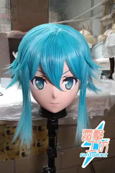 (X-KM176) Качественная женская/Девушка ручной работы из смолы японский мультяшный персонаж Animego Косплей Маска кигуруми трансвестит