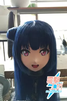 (X-KM184) Качественная женская/Девушка ручной работы из смолы японский мультяшный персонаж Animego Косплей Маска кигуруми трансвестит