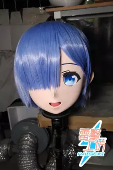 (X-KM185) Качественная женская/Девушка ручной работы из смолы японский мультяшный персонаж Animego Косплей Маска кигуруми трансвестит