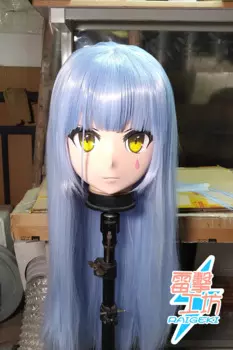 (X-KM189) Качественная женская/Девушка ручной работы из смолы японский мультяшный персонаж Animego Косплей Маска кигуруми трансвестит