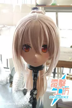 (X-KM192) Качественная женская/Девушка ручной работы из смолы японский мультяшный персонаж Animego Косплей Маска кигуруми трансвестит