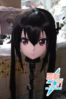 (X-KM206) Качественная женская/Девушка ручной работы из смолы японский мультяшный персонаж Animego Косплей Маска кигуруми трансвестит