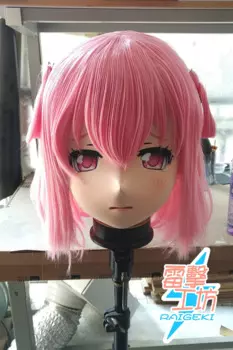 (X-KM225) Качественная женская/Девушка ручной работы из смолы японский мультяшный персонаж Animego Косплей Маска кигуруми трансвестит