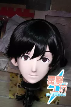 (X-KM235) Качественная женская/Девушка ручной работы из смолы японский мультяшный персонаж Animego Косплей Маска кигуруми трансвестит