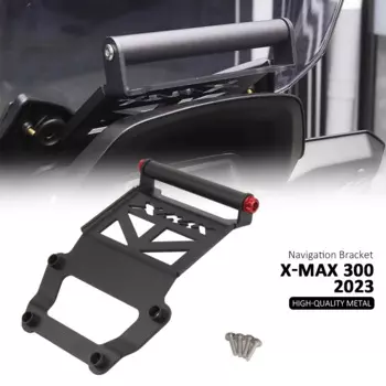 X-MAX 300 2023, аксессуары для мотоциклов, GPS-навигатор, кронштейн, держатель для Yamaha X-Max 300 X-MAX 300 XMAX 300 XMAX300