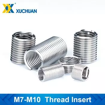 xcan Комплект вставок для ремонта резьбы из нержавеющей стали M7 M8
