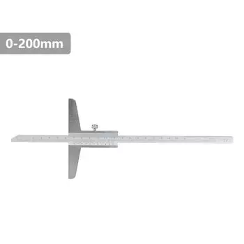 XCAN штангенциркуль глубиномер 0-200 мм