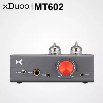 XDUOO MT-602 ламповый усилитель Dual 6J1, класс A, высокопроизводительный AMP, предварительный усилитель, RCA выход MT602